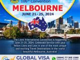 Lions International Convention 2024 Melbourne, Australia.