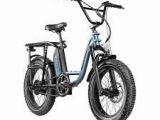 2023 Rambo Rooster 750W 20″ Step-Through Fat Tire Electric Bike