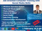 Job Oriented Computer Training with Social Media Skills.