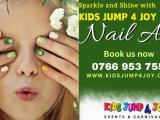Sparkle and Shine with Kids Jump 4 Joy Nail Art!