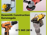 Construction Equipment Hire Kurunegala