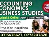 Accounting edexcel cambridge Local AL and OL commerce