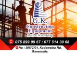 G.K. Construction Equipment – Construction Plats & Scaffolding