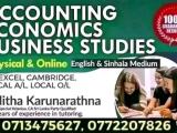 Accounting edexcel cambridge Local AL and OL commerce